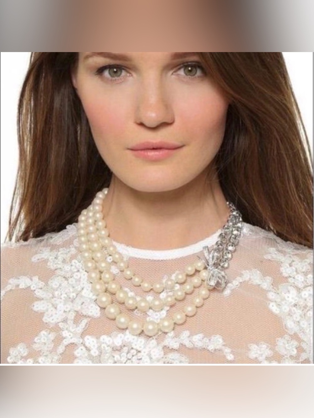 KATE SPADE Pearly Glow statement necklace - Picture 9 of 9